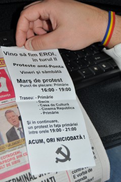 Protestele anti Ponta revin pe tapet, la Constanţa